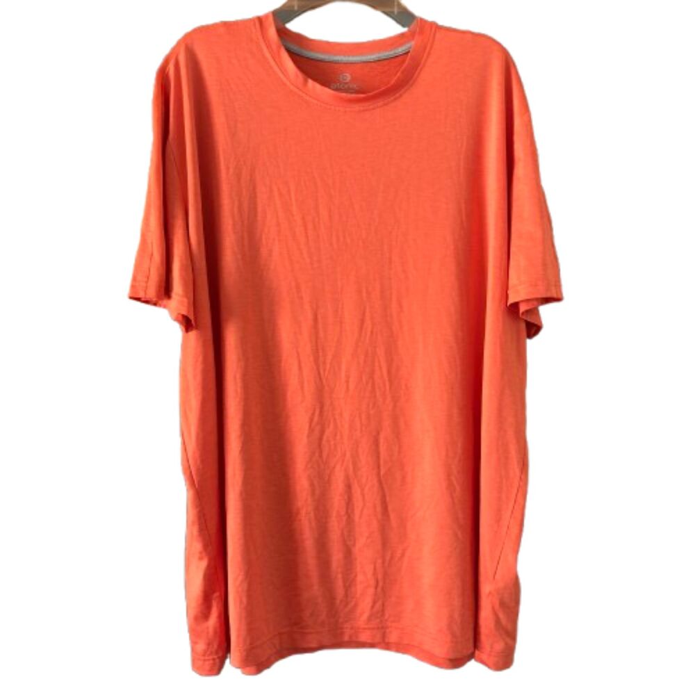 Etonic Men's XXL Orange Athletic Activewear Golf Fitness Quick Dry T-Shirt # R